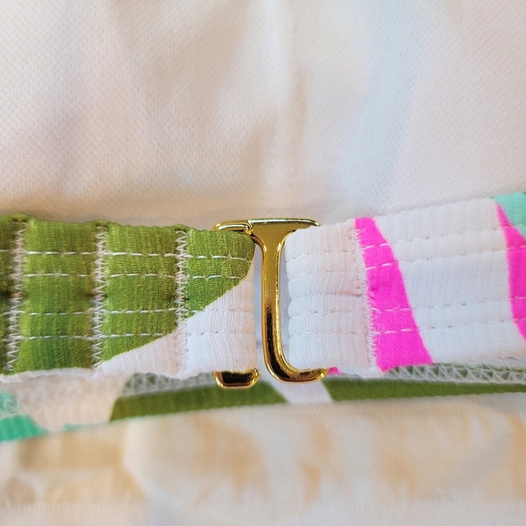 NWT Xhilaration Ribbed Bikini | Multicolored Tropical Print | Size XL - Picture 6 of 11